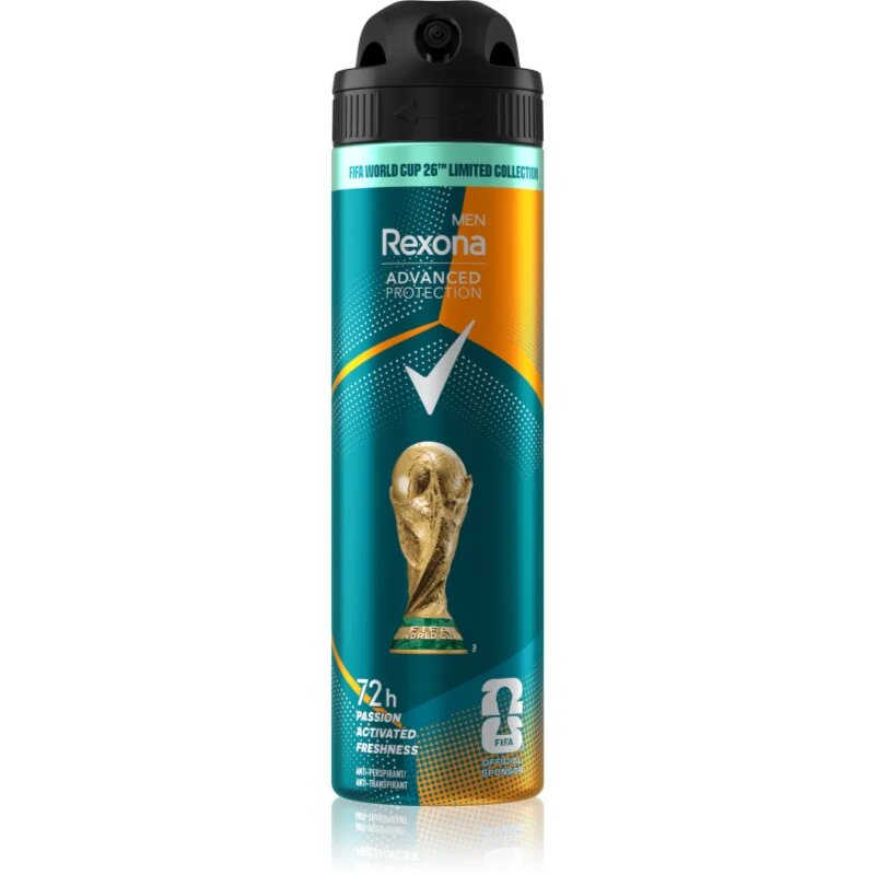 Rexona Men Advanced Protection FIFA антиперспирант спрей 150 мл.