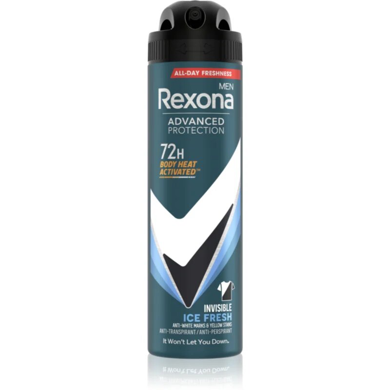 Rexona Men Advanced Protection Invisible Ice Fresh антиперспирант за мъже 150 мл.