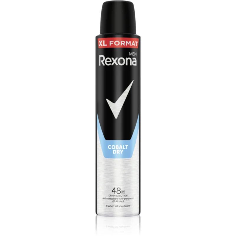 Rexona Men Cobalt Dry антиперспирант-спрей за мъже XL Cobalt Dry 200 мл.