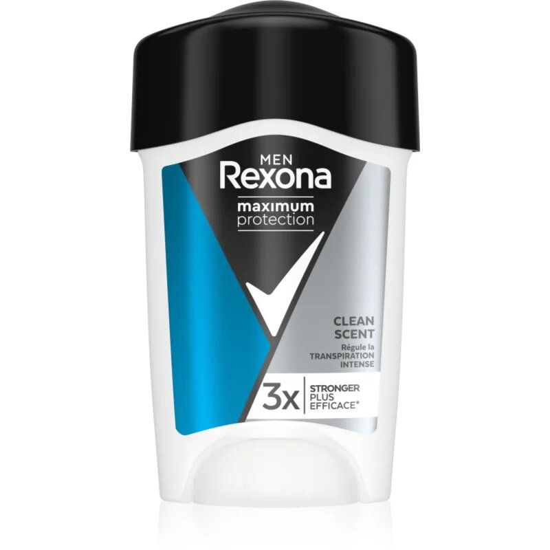 Rexona Men Maximum Protection Clean Scent крем-антиперспирант срещу силно изпотяване 45 мл.