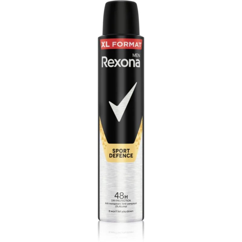 Rexona Men Sport Defense антиперспирант-спрей за мъже XL 200 мл.