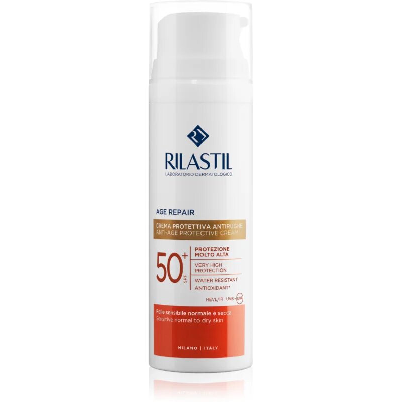 Rilastil Age Repair SPF 50+ защитен крем за лице SPF 50+ 50 мл.