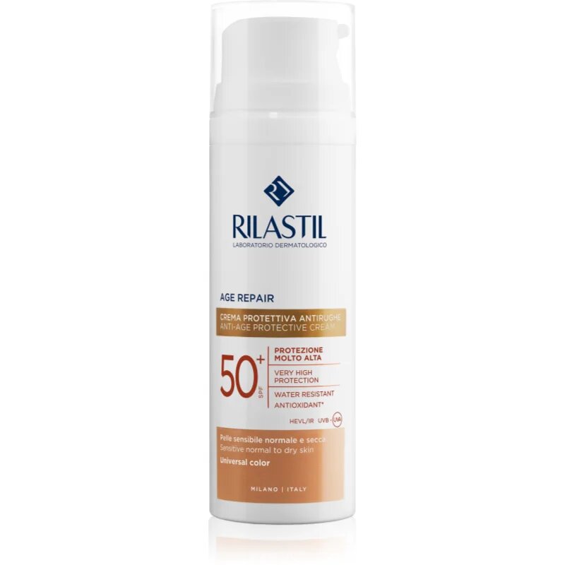 Rilastil Age Repair SPF 50+ защитен тониращ крем за лице SPF 50+ 50 мл.