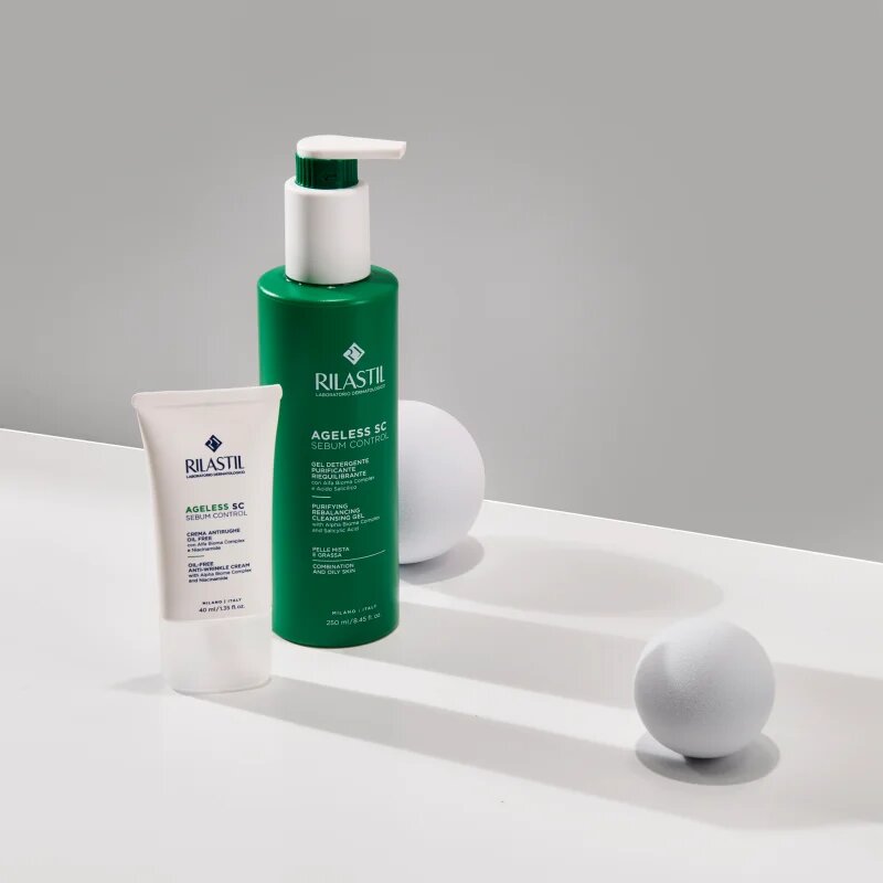 Rilastil Ageless SC матиращ почистващ гел 250 мл.