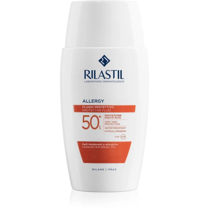 Rilastil Allergy слънцезащитен крем за нетолерантна кожа SPF 50+ 50 гр.