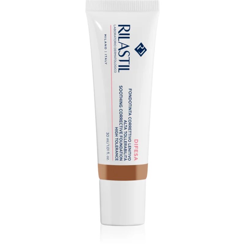 Rilastil Difesa Make Up Soothing Foundation успокояващ фон дьо тен за чувствителна кожа на лицето цвят 04 30 мл.