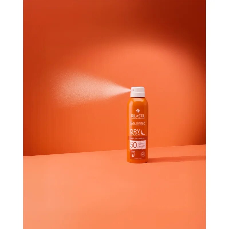 Rilastil Sun System Dry Touch слънцезащитен спрей SPF 50 200 мл.