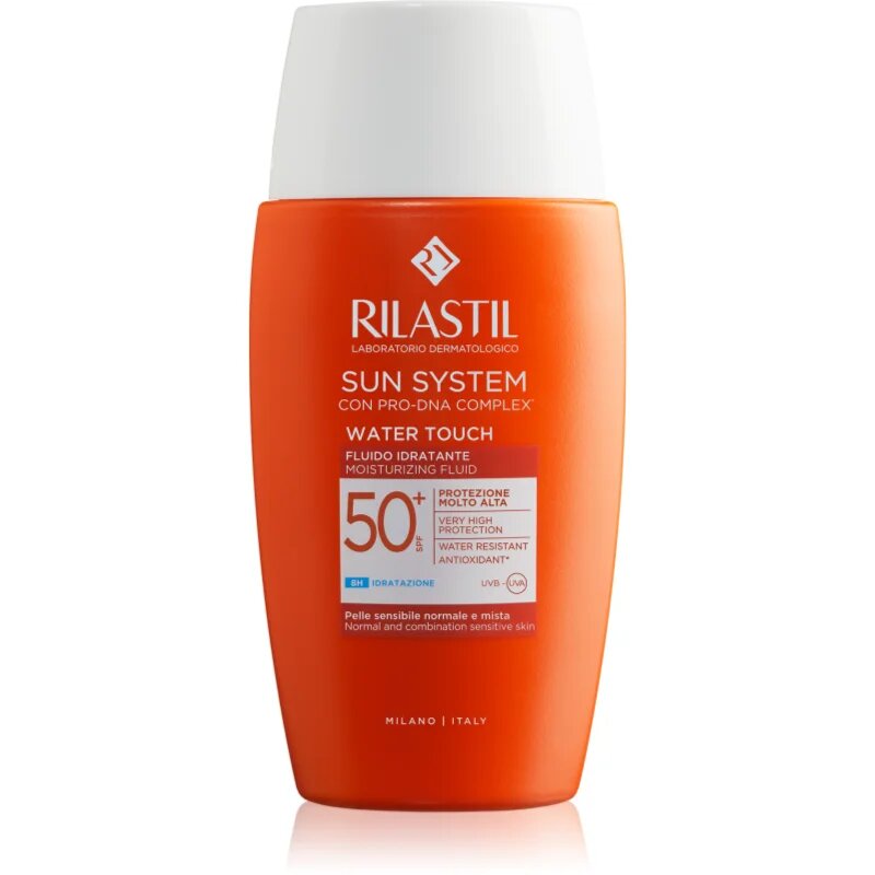 Rilastil Sun System Water Touch защитен овлажняващ флуид SPF 50+ 50 мл.