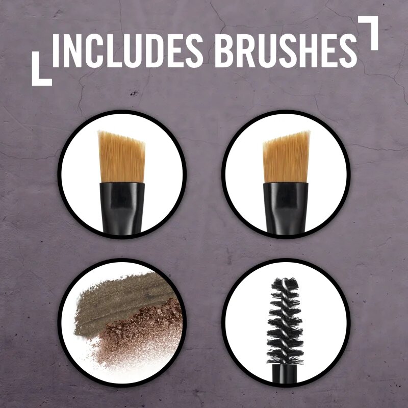 Rimmel Brow This Way палитра за вежди цвят 002 Medium Brown 13 гр.