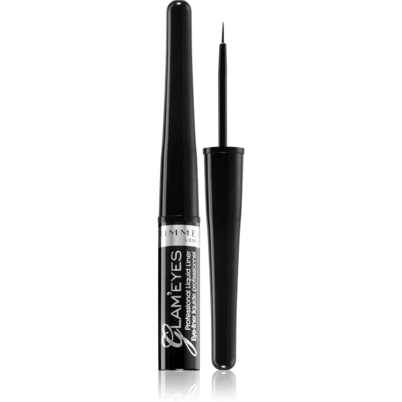 Rimmel Glam' Eyes течни очни линии цвят 001 Black 3.5 мл.