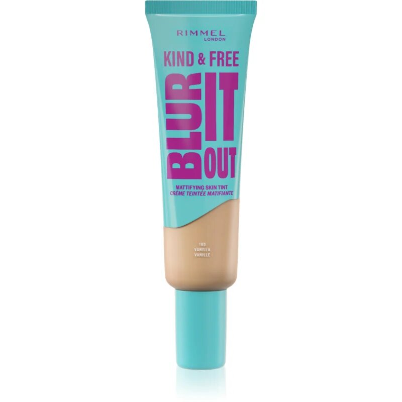 Rimmel Kind & Free Blur It Out лек хидратиращ фон дьо тен SPF 20 цвят 160 Vanilla 30 мл.