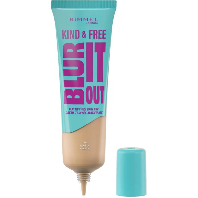 Rimmel Kind & Free Blur It Out лек хидратиращ фон дьо тен SPF 20 цвят 160 Vanilla 30 мл.