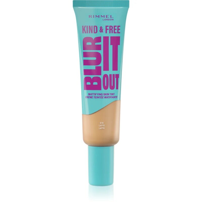 Rimmel Kind & Free Blur It Out лек хидратиращ фон дьо тен SPF 20 цвят 410 Latte 30 мл.