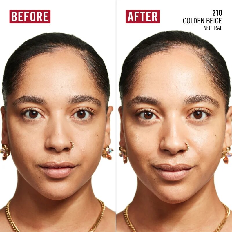 Rimmel Kind & Free Glow It Up лек хидратиращ фон дьо тен цвят 210 Golden Beige 30 мл.