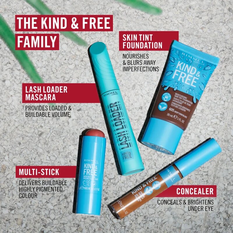 Rimmel Kind & Free Lash Loader спирала придаваща обем цвят 003 Aubergine 9.5 мл.