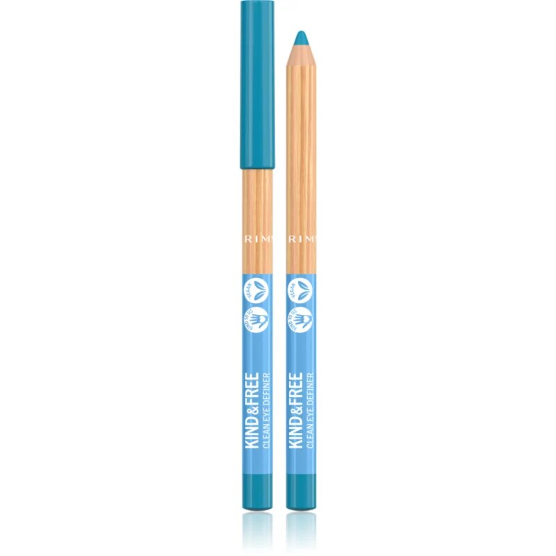 Rimmel Kind & Free молив за очи с интензивен цвят цвят 6 Anime Blue 11 гр.