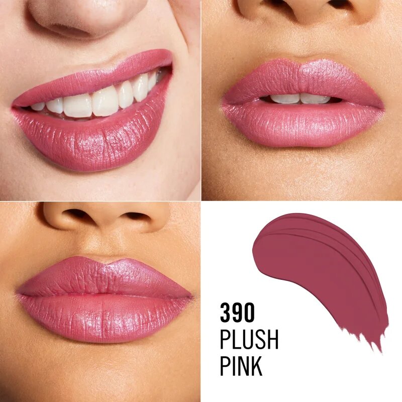 Rimmel Lasting Finish дълготрайно червило цвят 390 Plush Pink 4 гр.