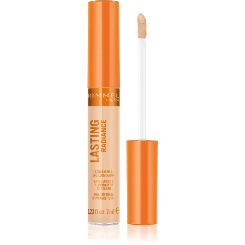 Rimmel Lasting Radiance озаряващ коректор цвят 010 Ivory 7 мл.