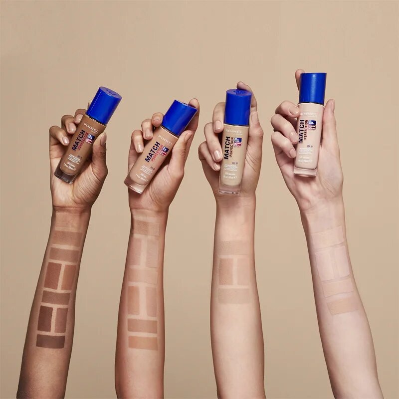 Rimmel Match Perfection течен фон дьо тен SPF 20 цвят 90 Porcelain 30 мл.