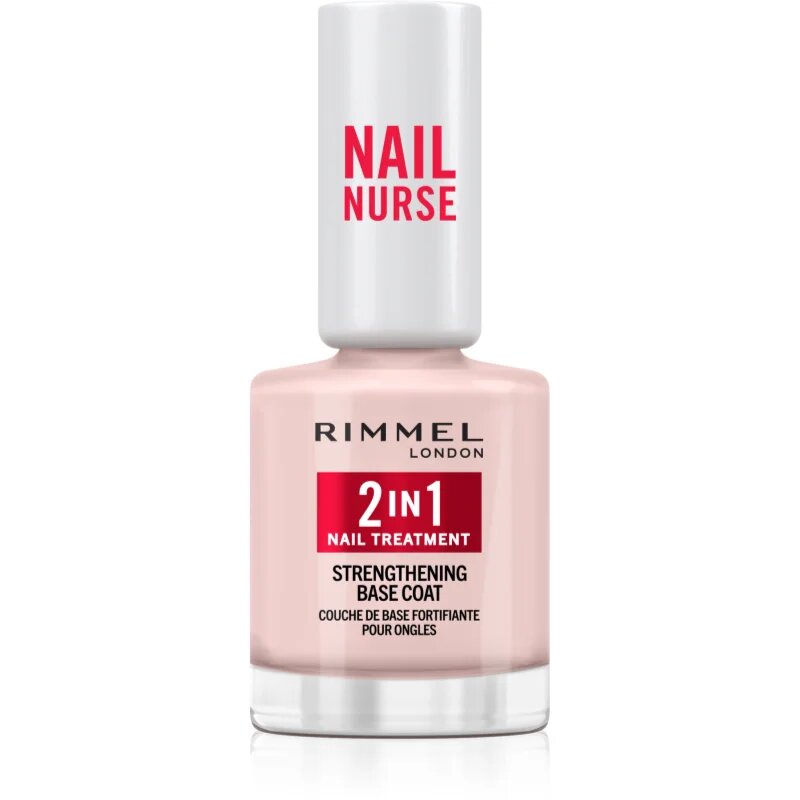 Rimmel Nail Nurse 2-in-1 базов лак за нокти със стягащ ефект 12 мл.