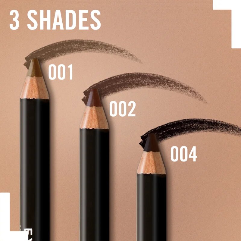 Rimmel Professional молив за вежди цвят 001 Dark Brown 1.4 гр.