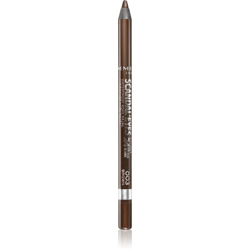 Rimmel Scandal'Eyes Khôl Kajal водоустойчив молив за очи цвят 003 Brown 1.3 гр.