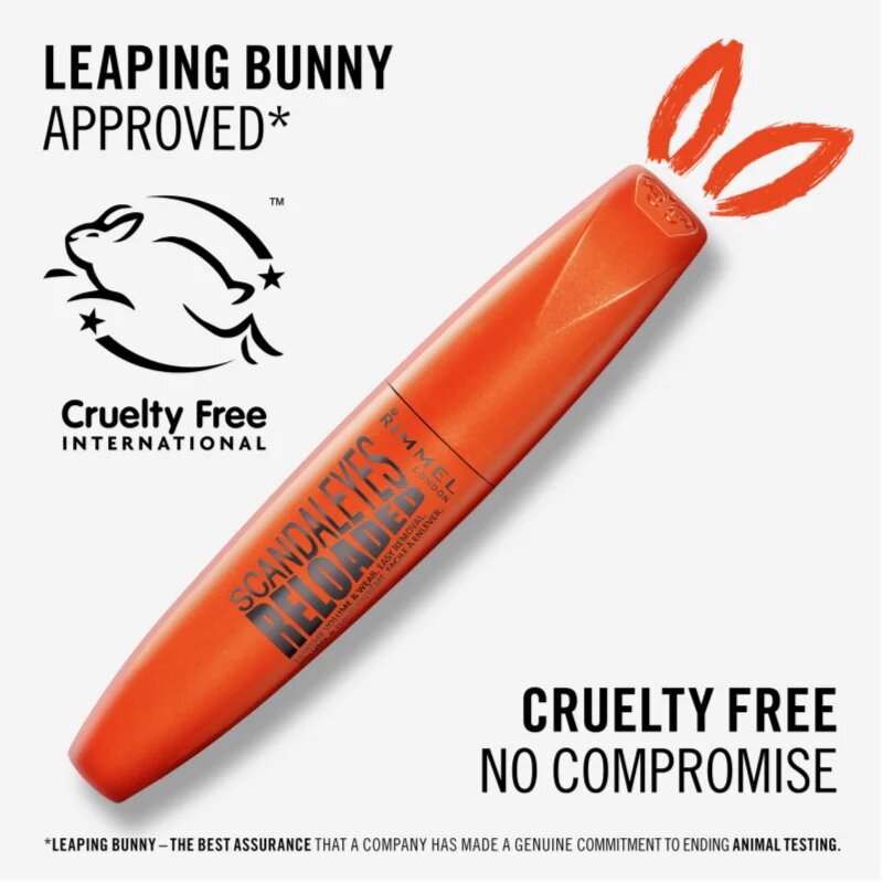 Rimmel ScandalEyes Reloaded спирала за екстра обем цвят 003 Extreme Black 12 мл.