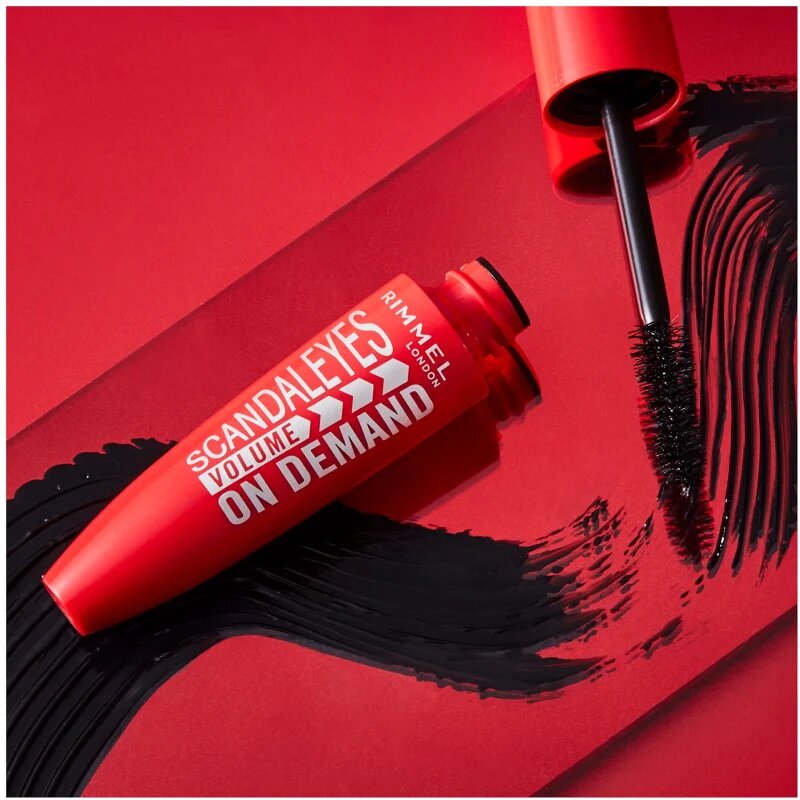Rimmel ScandalEyes Volume On Demand спирала придаваща обем цвят 002 Black Brown 12 мл.