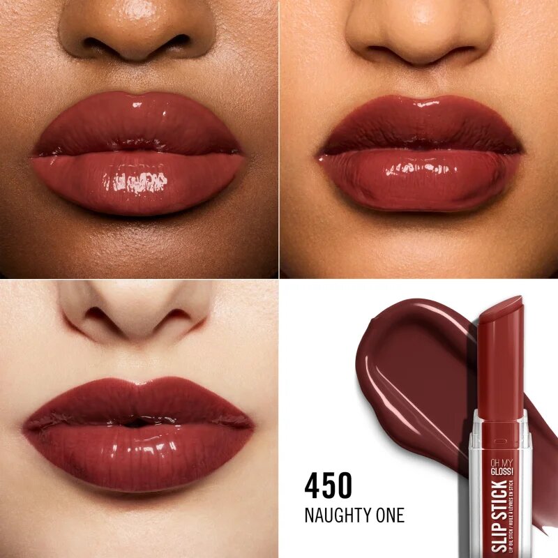 Rimmel Stay Glossy бляскаво червило за устни цвят NAUGHTY ONE 3.4 гр.