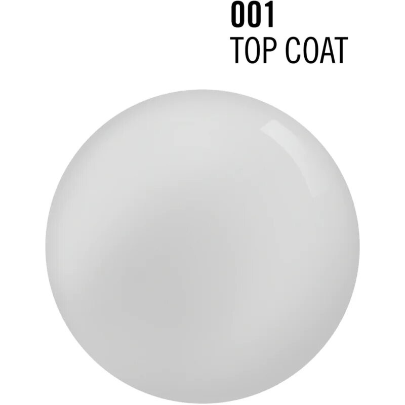 Rimmel SuperGel лак за нокти цвят 001 Top Coat 12 мл.