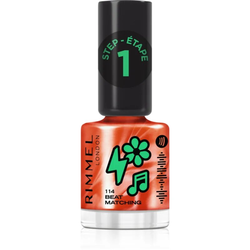 Rimmel SuperGel лак за нокти цвят 114 Beat Matching 12 мл.