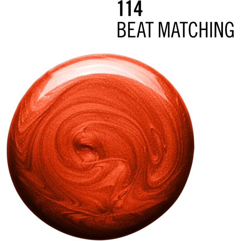Rimmel SuperGel лак за нокти цвят 114 Beat Matching 12 мл.