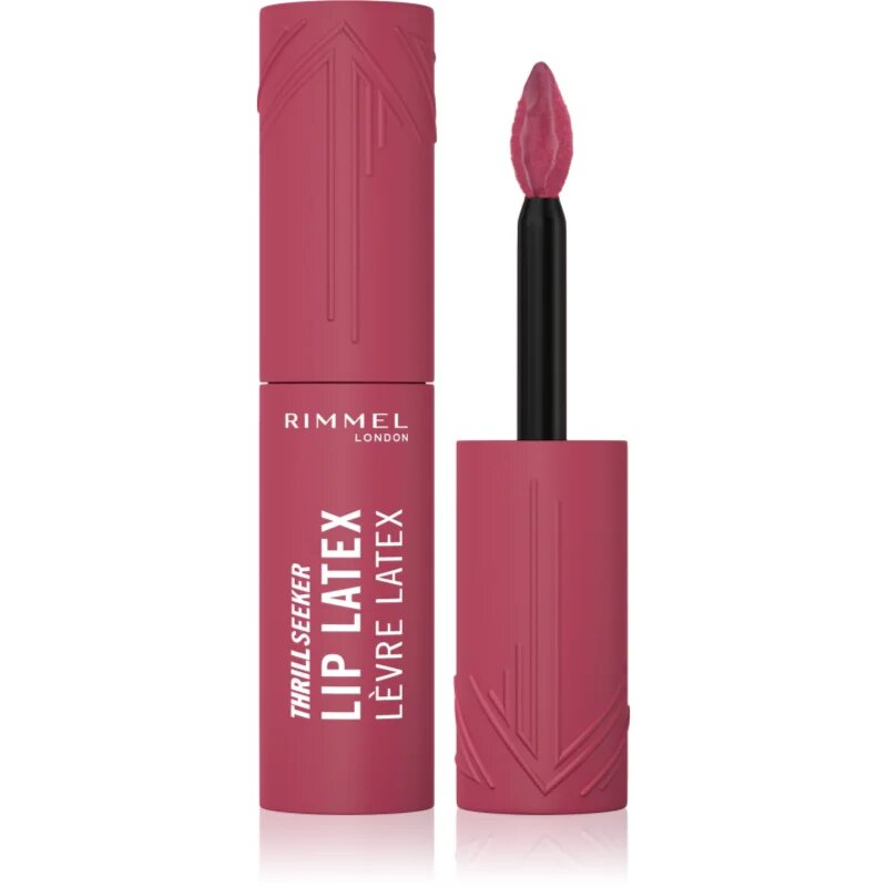 Rimmel Thrill Seeker Lip Latex течно червило цвят 300 Main Character 6 мл.