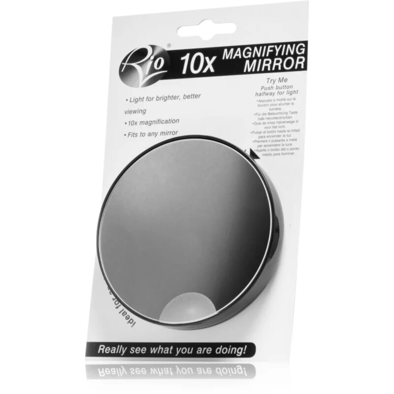 RIO 10x Magnifying Mirror увеличително огледало с вакуум лепки 1 бр.