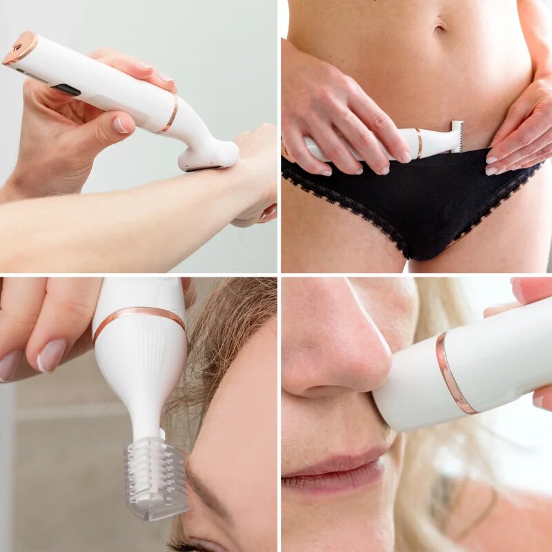 RIO Go Smooth 4-in-1 Lady Shaver & Bikini Trimmer дамски епилатор 4 в 1 1 бр.