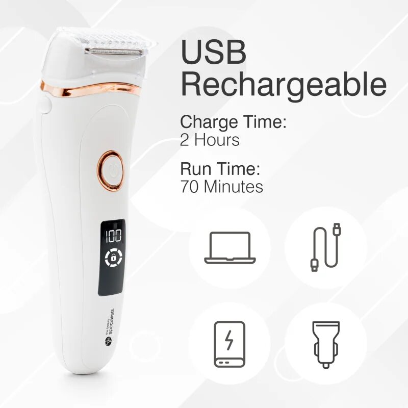RIO Go Smooth Wet & Dry Lady Shaver дамски епилатор 1 бр.