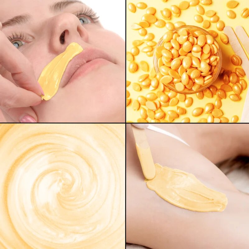 RIO Hard Wax Beads Honey восъчни топчета за депилация 5x100 гр.