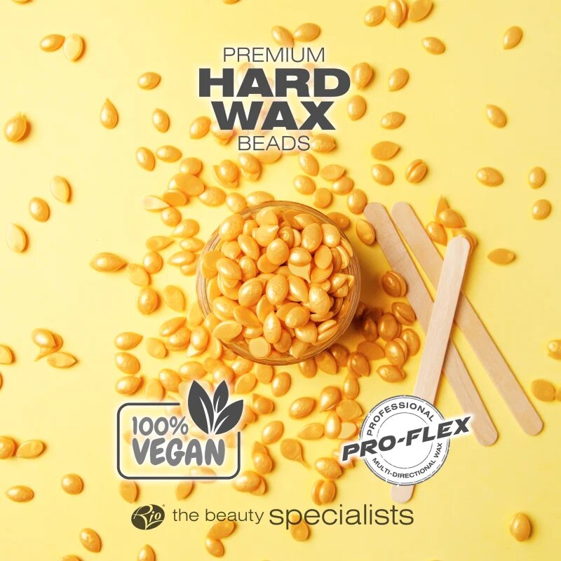 RIO Hard Wax Beads Honey восъчни топчета за депилация 750 гр.