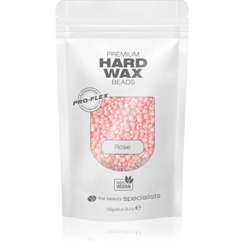 RIO Hard Wax Beads Rose восъчни топчета за депилация 750 гр.