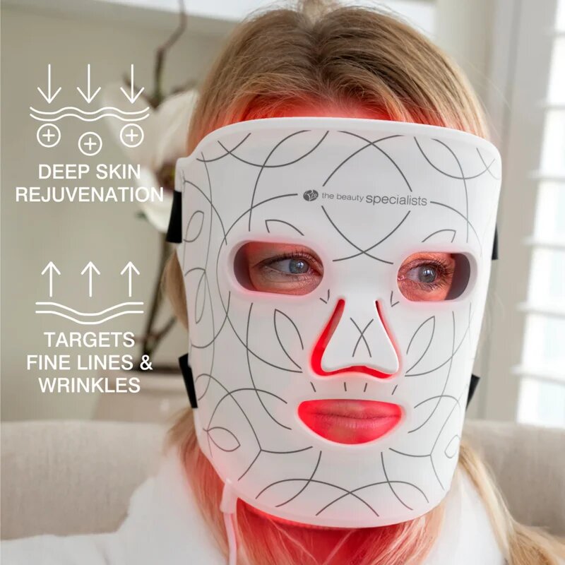 RIO LED Face Mask Advanced Anti-Aging LED маска за лице 1 бр.