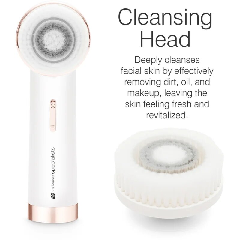 RIO Pure Cleanse Deep Cleansing & Exfoliating Facial Brush четка за почистване на кожата 1 бр.