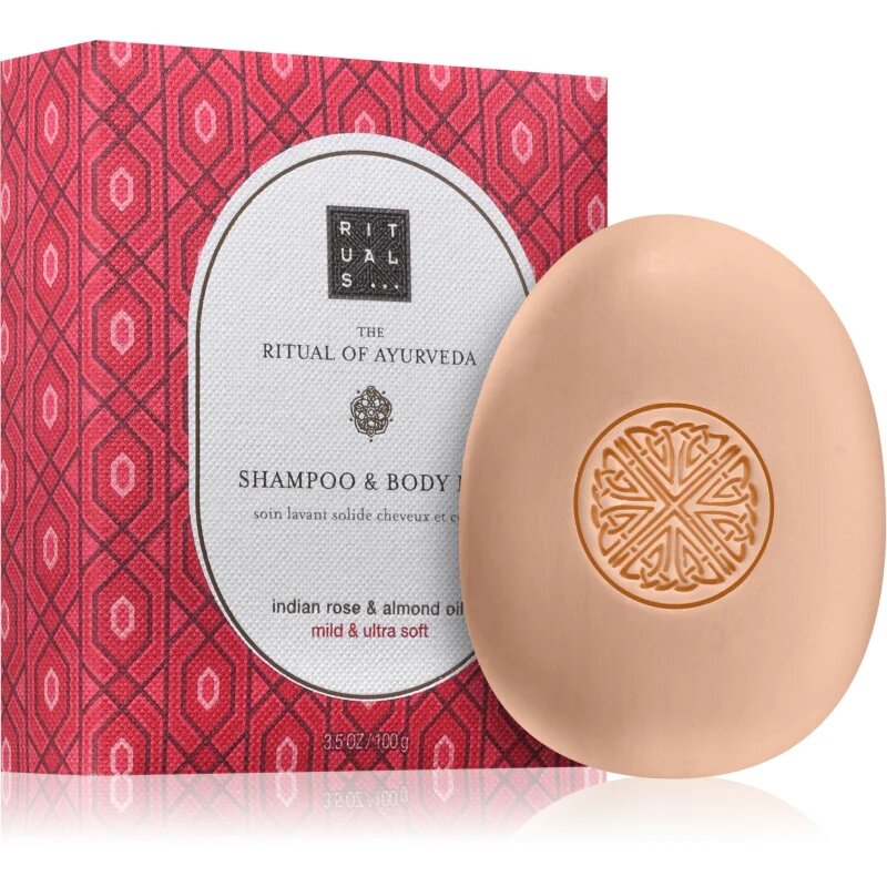 Rituals The Ritual Of Ayurveda Твърд шампоан за тяло 100 гр.