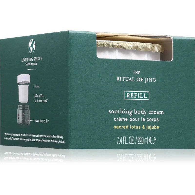 Rituals The Ritual Of Jing крем за тяло пълнител 220 мл.