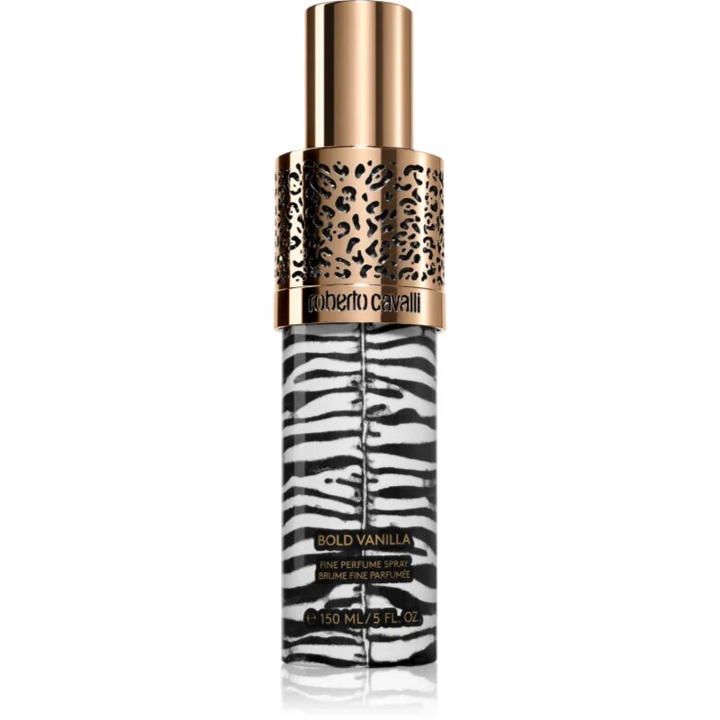 Roberto Cavalli Fine Perfume Mist Bold Vanilla парфюмиран спрей за тяло за жени 150 мл.