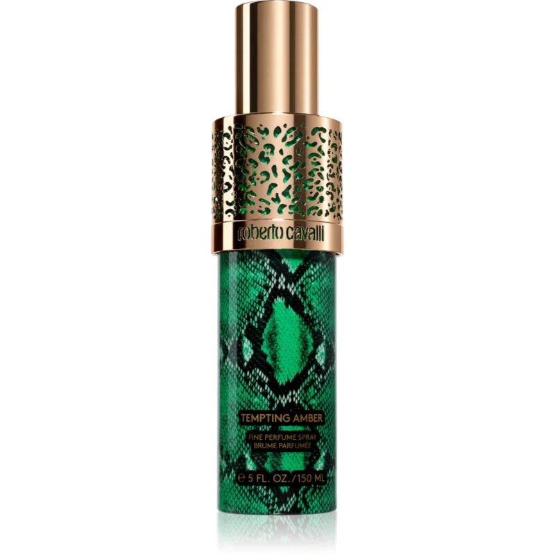 Roberto Cavalli Fine Perfume Mist Tempting Amber парфюмна вода за жени 150 мл.