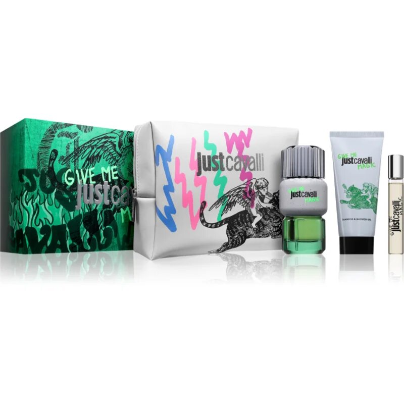 Roberto Cavalli Just Cavalli Give Me Magic For Him подаръчен комплект за мъже
