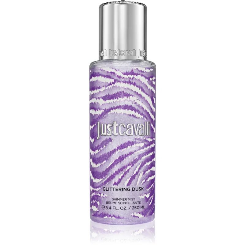 Roberto Cavalli Just Cavalli Glittering Dusk освежаваща мъгла за тяло за жени 250 мл.