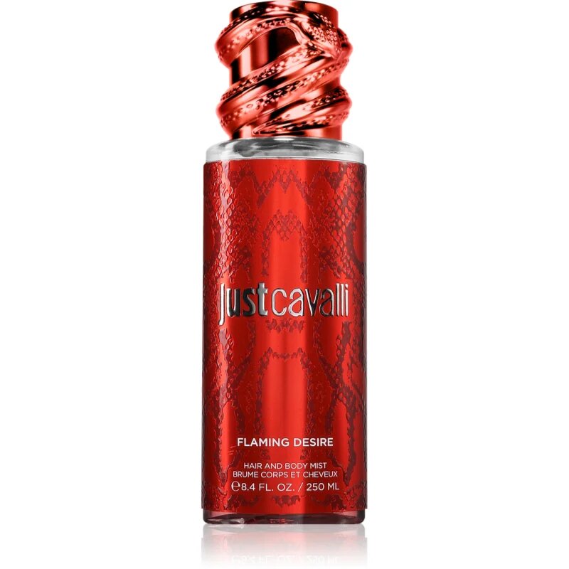 Roberto Cavalli Just Cavalli Mistflaming Desire Парфюмирана мъгла за тяло и коса за жени 250 мл.