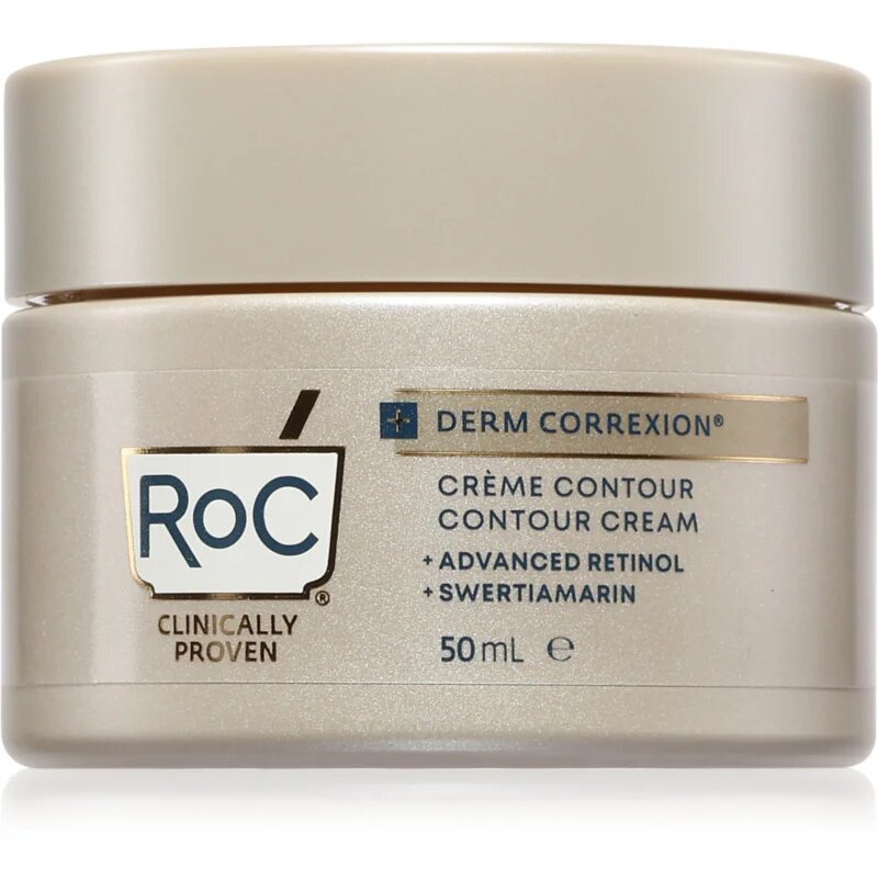RoC Derm Correxion Contour укрепващ крем за лице против бръчки с ретинол 50 мл.