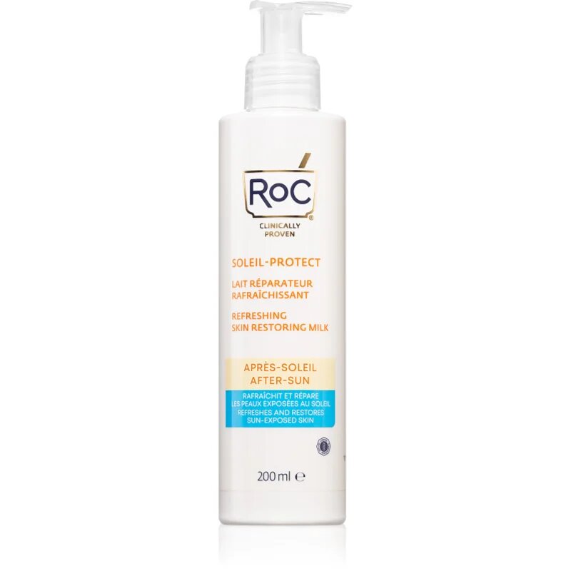 RoC Soleil Protect Refreshing Skin Restoring Milk успокояващ крем след слънчеви бани 200 мл.